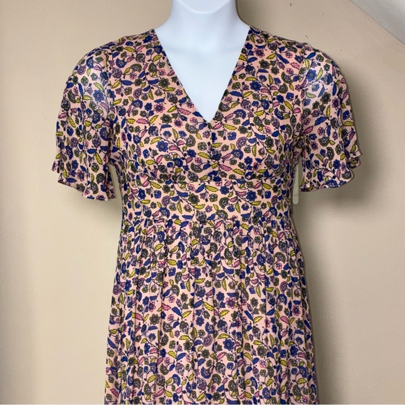 boden empire waist dress Boden Women's Empire Linen Broderie Dress in Green